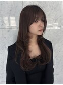 顔周りレイヤー/ザクザクレイヤー/ワンホン/ハッシュカット
