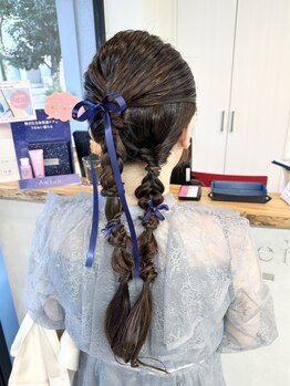 ヘアーデザイン キレイ(HAIR DESIGN Kirei)の写真/【宇都宮駅西口徒歩5分】着付け,ヘアセットはプロにお任せ!結婚式などの特別な日を彩るヘアスタイルを実現!