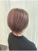 ピンクグレージュ