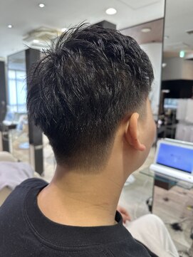 エアー 銀座(air) 刈り上げ×アップバングの爽やかNo.1メンズショート