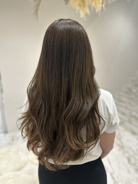 エレノア アネックス銀座(Eleanor) ブリーチなしアッシュベージュ