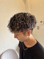 レム 長野(REM)&nbsp;ホワイトメッシュ×スペインカール   丸山