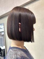 ファビ 渋谷(Fab) くびれヘア/暗めカラー/アプリコットオレンジ/縮毛矯正