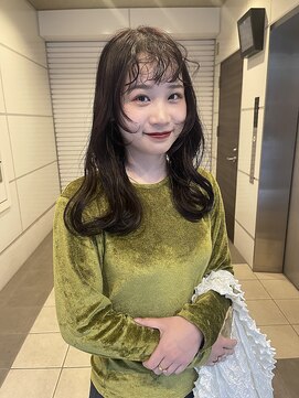 ヌープヘアーアイス(NUUP.hair ici) 20代30代大人可愛い小顔デジタルパーマナチュラル毛先パーマ