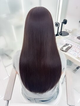 コア プラス 立川(COA PLUS) 韓国風レイヤーカット髪質改善ダブルカラーハッシュカット