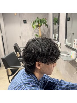 コア 宮崎(CORE) 波巻きスパイラル(宮崎/メンズ/宮崎美容室/メンズパーマ)