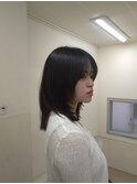 新潟駅/万代/ミディアム/レイヤーカット/艶髪/髪質改善/韓国ヘア