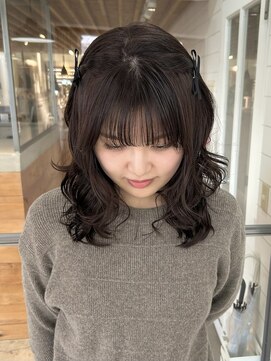 メロウマン(mellowman) チョコレートブラウン/レイヤーカット