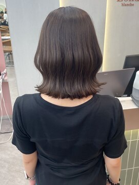 ロンド ブランシュ 錦糸町北口(Lond blanche) オリーブグレー/韓国レイヤーカット/マロンベージュ/ボブ/小顔