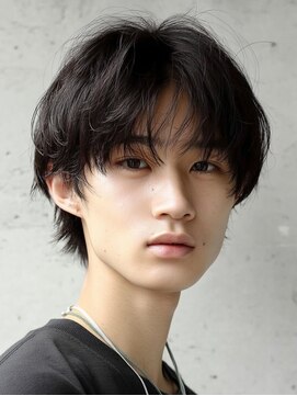 アンドレイ 表参道(andrey) MEN’S HAIR/サーフカール/刈り上げセンターパート/表参道