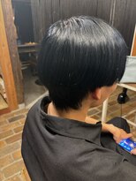 テントヘアー(tent hair)&nbsp;ブルーブラック