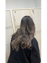 グランルッソ 岡山駅前(GRAN LUSSO)&nbsp;【国富】上品バレイヤージュ｜大人の立体感カラー