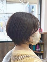 ルミ 上大岡店(Lumi)&nbsp;丸みショート/大人ショート/オリーブブラウン