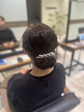 ケンジ 南林間(KENJE) アレンジ×ヘアアレンジ×まとめ髪【南林間】