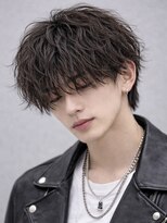 エイド 本店(aid)&nbsp;ソフトツイストスパイラルパーマ無造作ラウンドマッシュウルフ