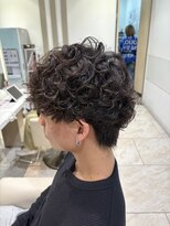 ケンジ 平塚 アネッタ(KENJE annetta)&nbsp;マッシュスタイル　ナチュラルパーマ