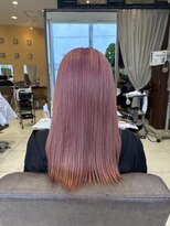 フォルテ 藤枝エピ店 ☆ピンクベージュで柔らかい印象の髪色に