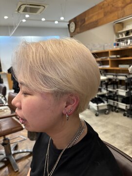 メンズカノエ 山口小郡店(Men's CANOE) 毛流れセンターパート