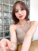 ジルブラン 千葉(JIL BLAN)&nbsp;顔まわりのあるボブ