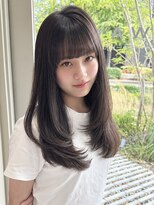 ルトワフクロマチ(Lutowa Fukuromachi)&nbsp;ダークパープル/ナチュラルショート/ミルクブラウン/夏/広島袋町