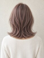 ベルス(bellus)&nbsp;ラベンダーグレージュ×大人のくびれミディアム20代　30代　40代