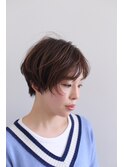 大人なゆるめパーマショート
