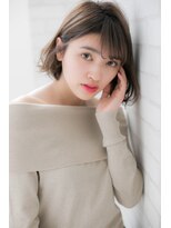 ローマ ギンザ(ROMA Ginza)&nbsp;『ROMA』フェミニン×カジュアル切りっぱなしウェーブボブ