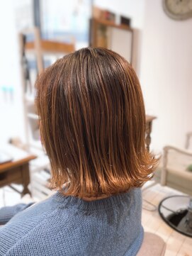 フローラビューティーヘアー(Flora Beauty Hair) フィット感がキュートなボブ/20代/30代/40代/50代/岡山/表町