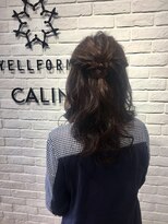 ヘア スパ ビューティー エールフォルム(HAIR SPA BEAUTY YELLFORME) ハーフアップ★