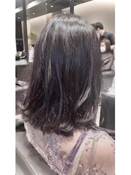アイフィールアヴェダ 船堀店(i feel AVEDA) 【中村】ブリーチなしで！エアリーボブ＆ラベンダーアッシュ♪