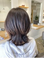 キートス ヘアーデザインプラス(kiitos hair design +) ミディアムウルフ