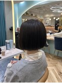 【lond printemps水野】ダークアッシュフレンチボブ