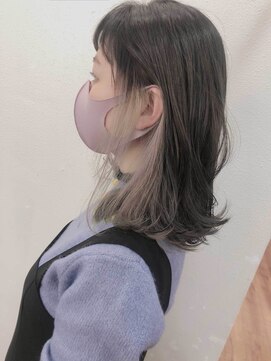 テオ(Theo) Theo /エメラルドアッシュ/ 巻き髪風パーマ／セミロング