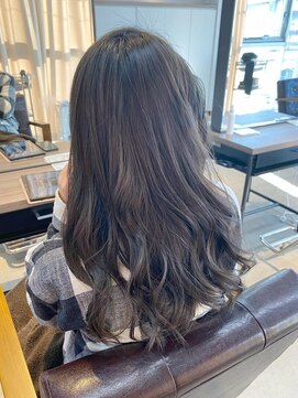 ザコーストバイネオリーブ 辻堂店(The coast by neolive) 1ブリーチ暗髪アッシュグレー