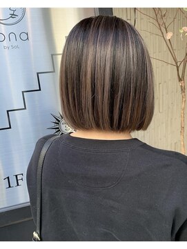 ヘアプレイスソル (HAIR PLACE SoL) ボブ×バレイヤージュ