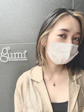 グミ(gumi) *gumi*フェイスフレーミング×似合わせ