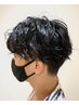【メンズ限定】カット+パーマ+ヘッドスパ+アイブロー17600円→16500円