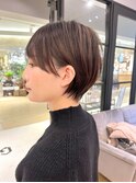 耳掛け/大人可愛い/小顔/マッシュ/20代30代40代@小原拓馬