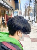 ネイビー×ハンサムショート☆