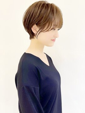 アンド ストーリーズ(&STORIES) 耳掛けショート/小顔カット/マッシュショート/ハイライト