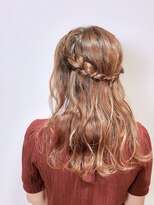 アトラスヘアー(Atlas hair)&nbsp;half up arrange