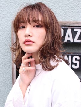 ロンド エスポワール 錦糸町(Lond espoir) 【柴田】ペールベージュグラデーションカラー韓国ウルフ