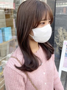 ネオリーブ アンド 渋谷店(Neolive &) 【韓国/ヘルシースタイル】フェミニンナチュラルブラウン☆