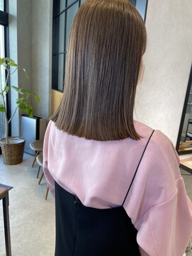 ロンドプロフィール 浦和(Lond profil) ぷつっとカット　ロブ　ミディアム　haruhi【浦和】