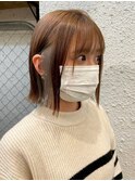 ダブルカラーインナーカラーホワイトベージュケアブリーチ下北沢