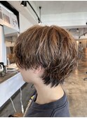 メンズローライトデザインカラーケアブリーチダブルカラー