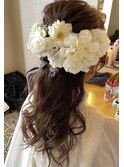 結婚式ヘア/ウェディングセット/ヘアセット／20代30代40代