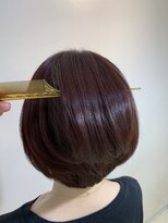 アズール 草加(azule)&nbsp;髪質改善カラー　ピンクブラウン【草加/草加駅東口】