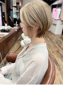大人可愛い20代30代40代丸みとくびれショート◎