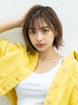 キイ ギンザ(k.e.y GINZA) レイヤー ボブ/切りっぱなしボブ